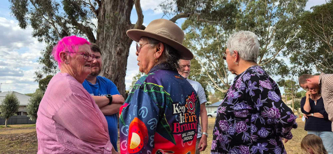 Smoking ceremony in Cultural Ceremonial Time, April 2025